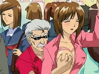 Uncensored Hentai - smashing cazzo pubblica nel treno della metropolitana