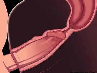 Animazione senza censura hentai - Hot Blonde ha un grande orgasmo con spasmi