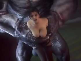 Monstro 3D porra Kunoichi