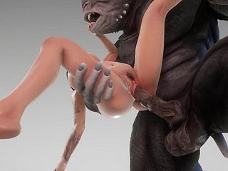 Accampi di ragazze carine rebuff il mostro mostro mostro 3d porno selvaggio vita