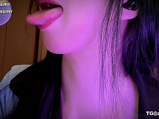 Selamat malam yoyo, faedah ASMR berbayar terbaru, jilat sampai terliur