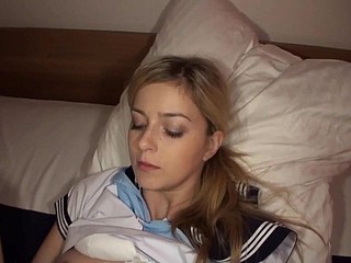 interracial AMWF Abigaile Johnson com Indivíduo asiático