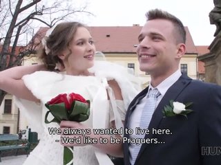 HUNT4K. ¿Ha cogido cada novia de alguien en arctic boda? hago